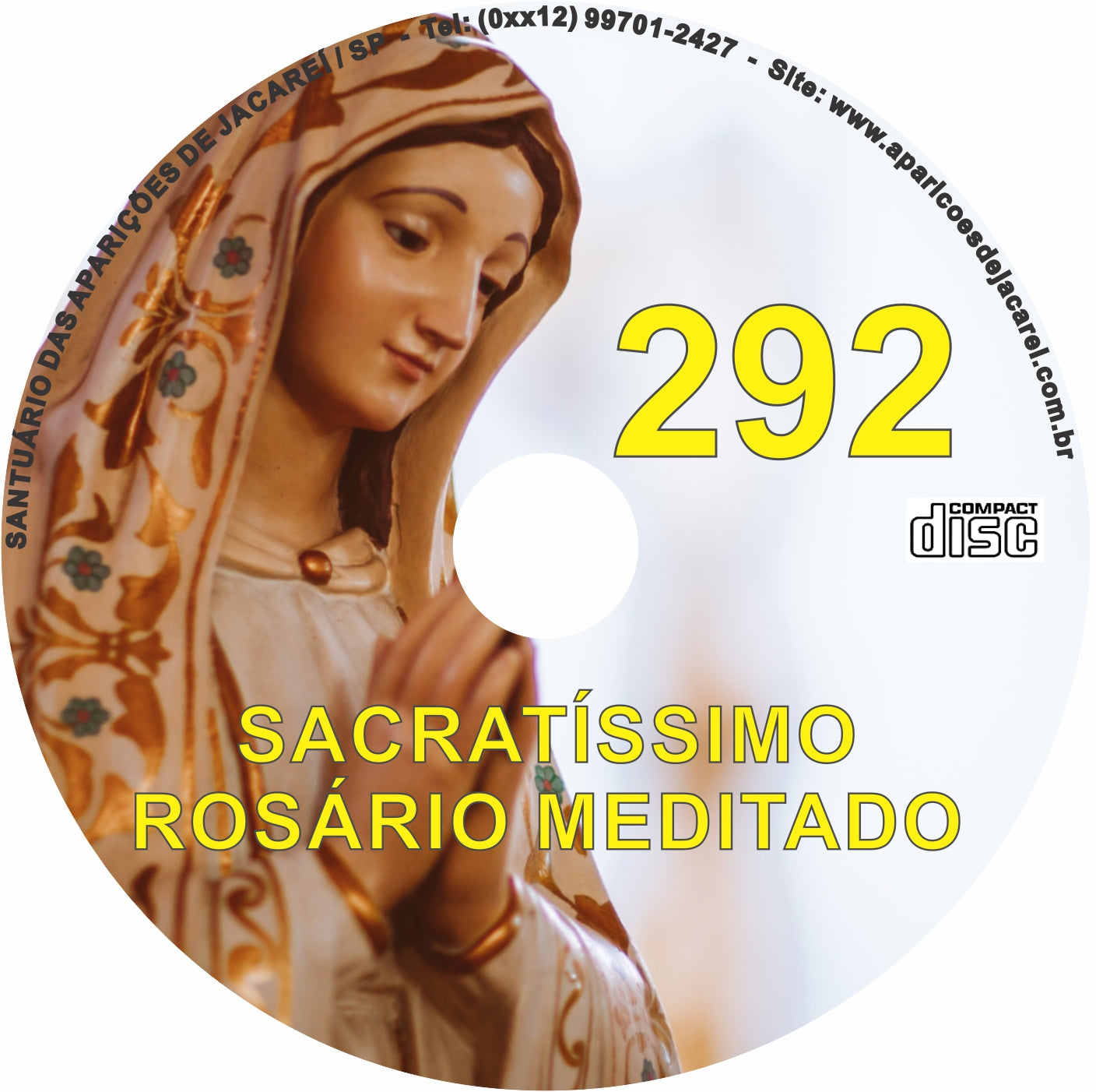 CD Rosário Meditado 292 CD Rosário Meditado 292